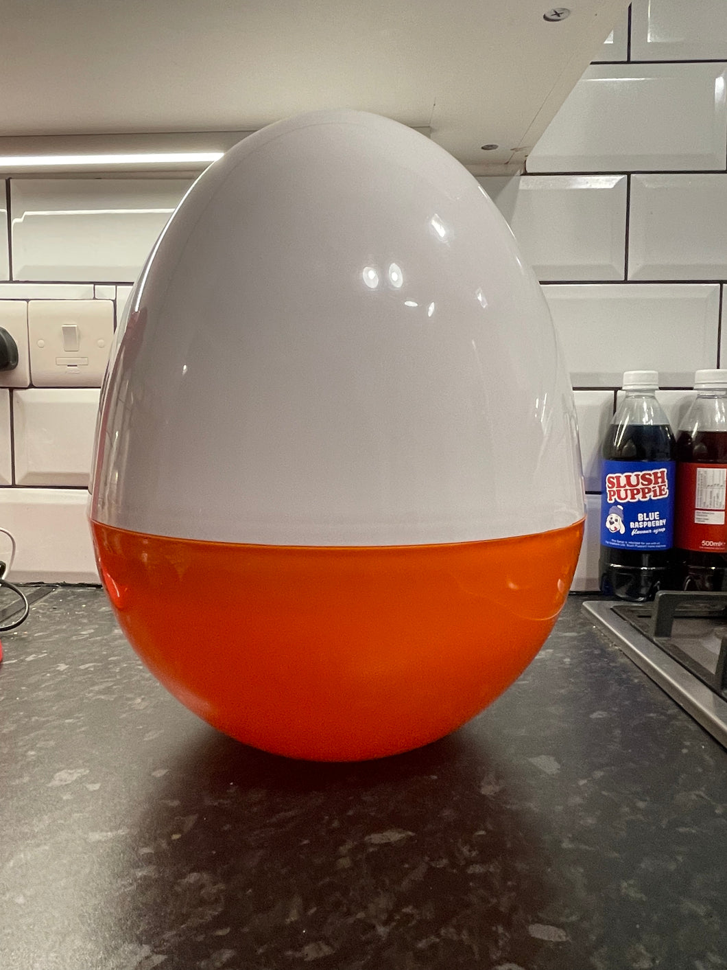 Giant Plastic Egg PACK OF 6 - 36cm 14inch Tall - KINDER